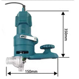 350W Portable Electric Woodworking Ecological Board Pvc Edge Trimming hine Chamfering Arc Milling Cutter