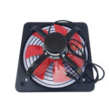 10 inch Powerful Industrial Ventilation Extractor Metal Axial Exhaust Commercial Air Blower Fan Stainless Steel Wall Fans
