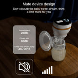 Integrated Electric Hands Free Breast Pump for Breastfeeding 4 Modes & 9 Adjustable Levels Low Noise