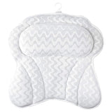 Neck Support Bathtub Spa Hot Tub Suction Cups Waterproof Comfort 3D Star Bath Cooling Pillow