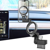 Tesla Model 3/y Magnetic Phone Holder Cradle Stand for Iphone Easy Installation Air Vent Mount Secure Fit Cell
