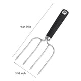 2Pcs Meat Fork,Poultry Roast Forks,Roast Chicken Forks With Slip Resistant Grip,Turkey Forks,For BBQ & Thanksgiving Pros
