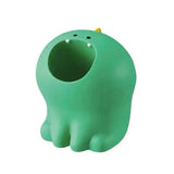 Shape Cute Adorable Pen Holder Set Dinosaur Dolphin Penguin Resin Pencil Organizer Desk for Students