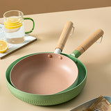 1pc Nonstick Frying Pan, Skillet, Medical Stone Coating Omelette Pan, Healthy Cookware Induction