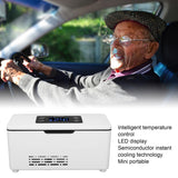 Box Rechargeable 10600mAh Constant Temperature Portable Car Cooler Reefer Insu Coog Refrigerator
