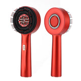 Electric Comb Vibration Red Light Therapy Growth Massage Scalp Brush Anti Hair Loss Liquid Oil Applicator Dropship