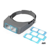 Head Wearing Magnifier Eye Loupe Watchmaker Third Hand Helmet Magnifying Glasses For Electronics Watch Repair Jewelry