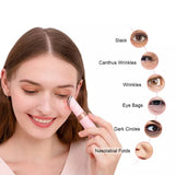 Home Portable Eye Massage Instrument Vibration Hot Compress Beauty Eye Instrument Crow Feet Dark Circles Lift Beauty Instrument