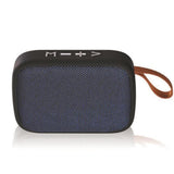 Portable Cloth Fabric BT Speaker Outdoor Mini Wireless Bass Subwoofer Multifunctional Sound Box