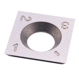 50Pcs Wood Turning Carbide Insert Blades Milg 30 Degree Lathe Chisel Replacement Blade 14X14x2mm