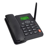 Cordless Desktop Telephone SIM Card 2G Fixed Wireless Phone with Antenna Radio Alarm Clock Funtion for House Home Call