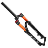 BOLANY Mountain Road Bike Front Fork 27.5in Bicycle Single Air Chamber Front Fork Shoulder Control