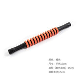 hand-held fascia muscle relaxation roller rolling leg yoga fiess supplies gear massage stick