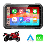 7 Inch Navigator 1000Nit Ips Toucreen Phone Motorcycle Navigation Support Wireless Carplay Android Auto Bluetooth