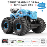 2023 New Dinosaur 6WD Sound And Light Jet Off-road Remote Control Stunt Car Children's Toy Birthday Gift