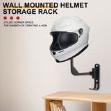 Motorcycle Holder Hook Claw Stand Easy Install Multi Unctional Helmet Mount Wall Mounted Motorbike Accessories