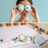 20 PCS 10 Set DIY Metal Bath Ball Mold Fit For Crafting DIY Making Supplies 5.5X2.5Cm
