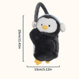 Stuffed Penguin Plush Box Holder Car Paper Towel Boxes Cute Tissue Dispenser