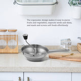Stainless Steel Rotary Food Mill Great for Making or Soups of Vegetables Home
