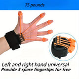 1pc Portable Hand Grip Strengthener - 30-90kg Finger Gripper for Hand & Finger Strength Training, Rehabilitation, and Relaxation