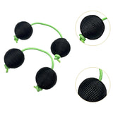 Rhythmic Gifts Double Gourd Percussion Hand Shaker Sand Balls for Games KTV Concert Party Adults Kids