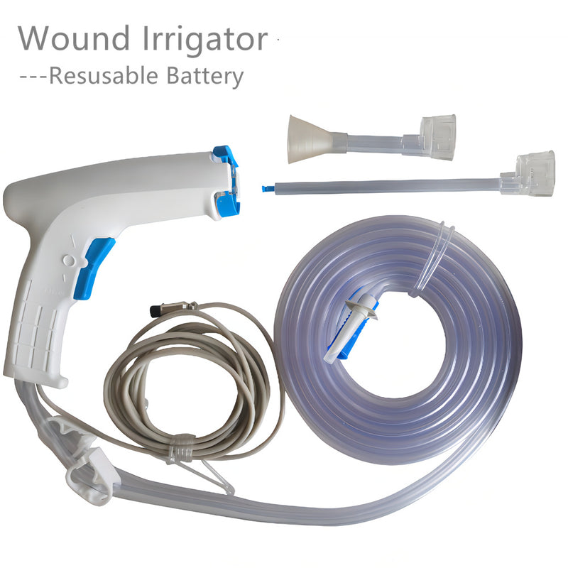 Sample Battery powered pulsed lavage, Disposable Irrigation System