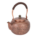 Copper Teapot - Water Boiler & Coffee Pot For Hiking, Picnic & Tea Lovers