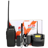 RT26 Walkie Talkie - Civilian High-Power 10W for Long-Distance Communication in Business, Hotels, and KTVs