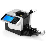 Rechargeable vertical infrared banknote counting foreign currency, multi country currency verification machine for RMB, Hong Kong, UK, US, Europe and Thailand, etc. 6100