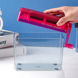 Hand-operated Portable Handheld Paper Shredder Capacity Visibility Anti-slip Grip Ideal for Home