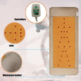 New Treatment Mattress - Far Infrared Back Massage Instrument. Tourmaline, Amethyst, Jade Body Insulation Pad for Relaxation and Pain Relief