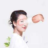 Silk electric heating blindfold usb moxa compress shading tsao hot eye mask to sleep patch