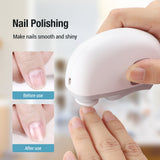 2 In 1 Electric Nail Clippers With Lights Automatic Anicure Trimmer For Baby Finger Toe Scissors Pedicure Thick Nails Cutter
