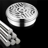 Stainless Steel for Coils, Fireproof Spiral Container, Portable Metallic Mosquito Coil Holder
