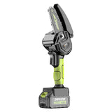 4 Inch Mini Electric Chain Saw With Indicator Rechargeable Woodworking Tool For 21V Battery