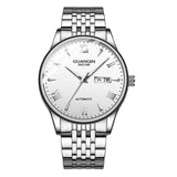 GUANQIN New Week Calendar Type Man watch 50M Waterproof Luxury Mechanical watch for men Stainless steel Automatic Men's watches