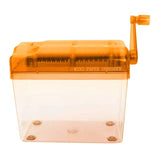 Mini Manual Paper Shredder A6 Office Document Destroyer Receipts Tickets Thick Cardstock Cutting hine 18x15x10.5cm