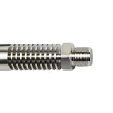 10Bar 0-10V High Temperature Pressure Transmitter For Vapor Steam 304 Stainless Steel DC 24 V