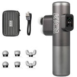 K3 Electric Double Head Massage Smart Body Massager Muscle Pain Relief Fiess Professional Fascial Gun with Touch Screen