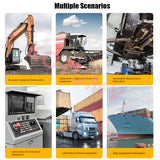 Electric Grease Gun Rechargeable Oil Injector Automatic Butter hine Special Hardware Tools For Excavator