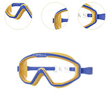 Kids Professional Clear View Eyewear Goggles Swim Glasses for Snorkeg Swimming Pool Water Sports Diving
