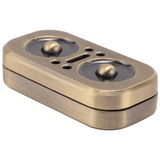 Owl Rotate Slider EDC Adult Metal Fidget Toys Anxiety Stress Relief Toys,Antique