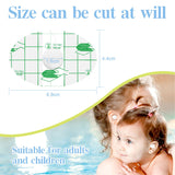 60 Sheets Baby Stickers Waterproof Disposable Ultra Thin Polyethylene Multifunctional Adhesive Ear Patch