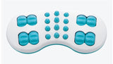 Portable health and physical therapy home sole roller type foot acupoint massager