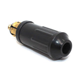 5pcs DIY DIN Hella Male Powerlet Plug European Type 12v Cigarette Lighter Adapter Connector Fits Motorcycles