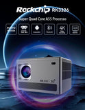 4K Smart Quad Core intelligent X6 Android 9 WIFI LED 2K Video Full HD 1080P Mini Home Theater Projector