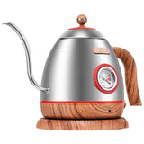 Cogo GL-E6B Retro Narrow Mouth Hand Wash Pot Coffee Pot Temperature Display Long Mouth Electric Kettle Small Capacity Kettle