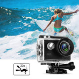 Ultra HD 4K Action 30fps/170D Underwater Helmet Waterproof 2.0-inch Screen WiFi Remote Control Sports go Video Camera Pro