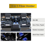 AI-9 AI-6 AI-5 signal light fiber fusion splicer 10 languages freely switch built-in optical power meter and VFL5.0