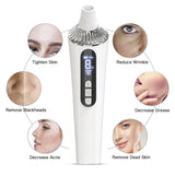 Ultrasonic Beauty Multifunctional Skin Care Face Sonic Electric 2 In 1 Facial Cleansing Brush with Blackhead Remover Tools